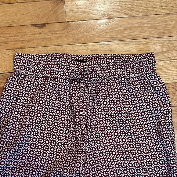 JCrew Patterned Drawstring Pants - Picture 3 of 8